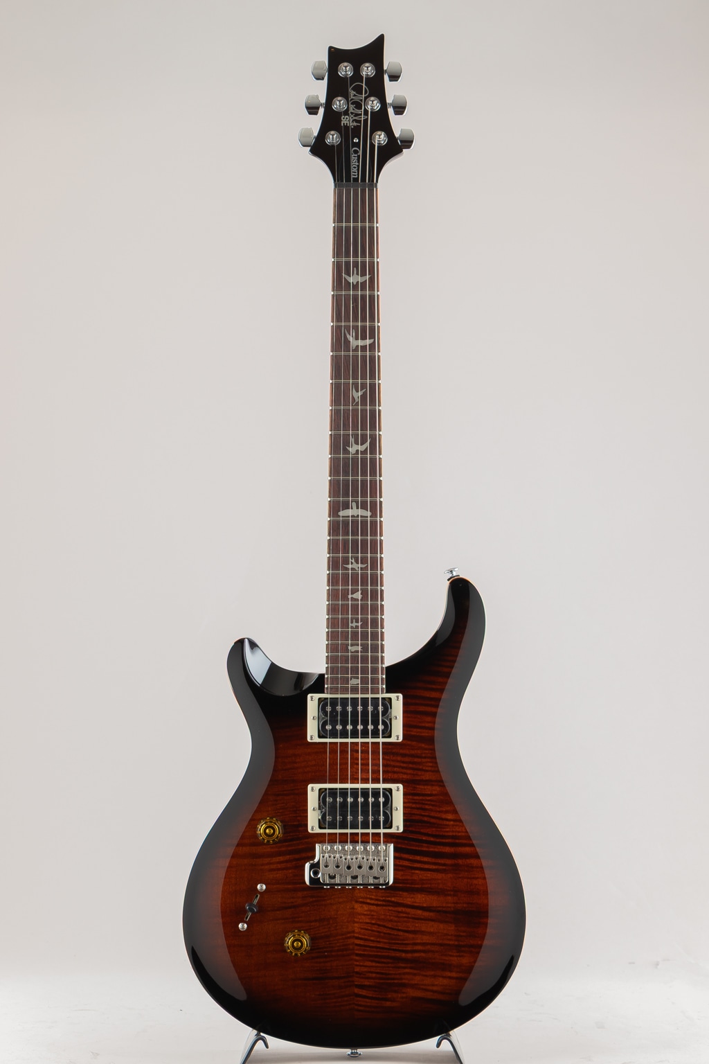 SE Custom 24 Lefty /Black Gold Sunburst【2024】: エレキギター