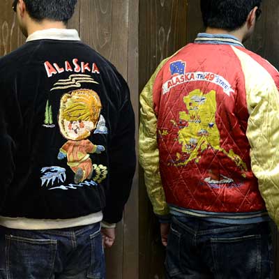 twoface スカジャン 別珍 ALASKA アラスカ スーベニアジャケット