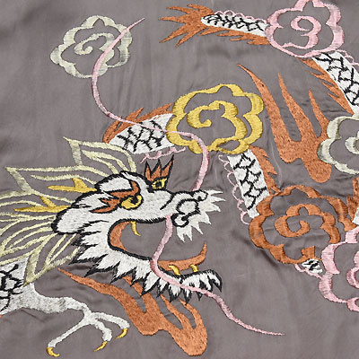 東洋スカジャン・港商SPECIAL EDITION「WHITE DRAGON×WHITE DRAGON」NO