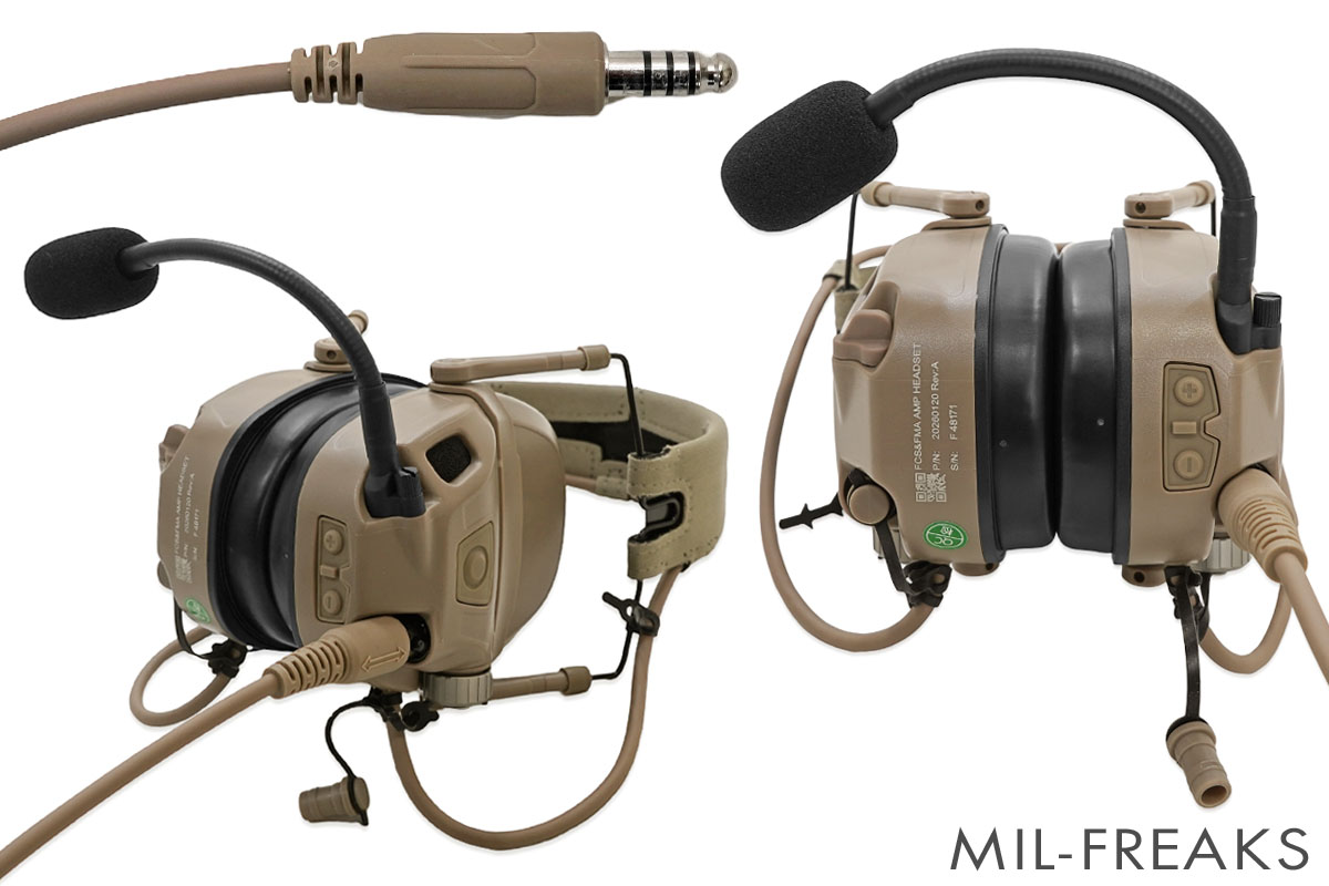 AMP ヘッドセット レプリカ ブラック ミリタリーショップ Fellowes