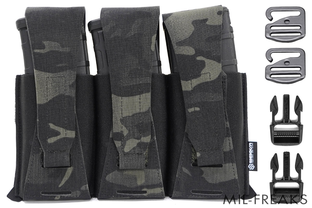 SHEKKIN GEAR LBTタイプ 6910A 5.56mm LC M4 ベルクロ マガジンポーチ
