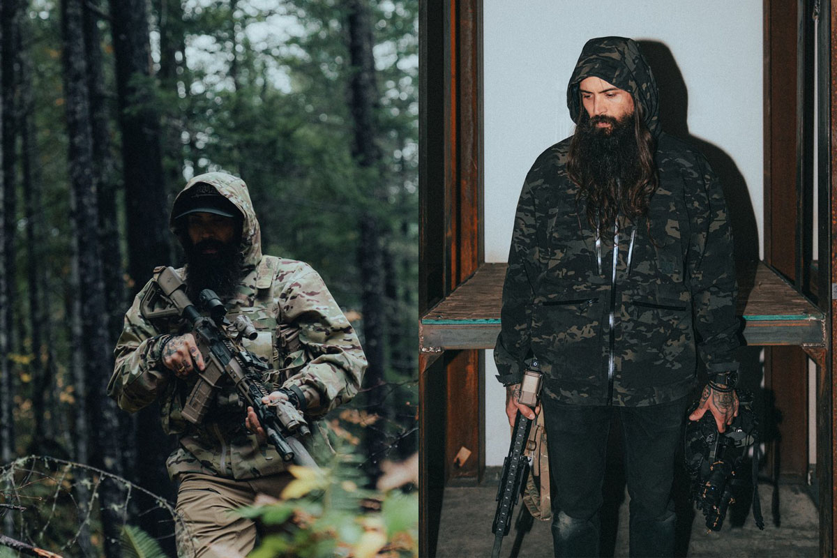 QILO Tactical x Irregulars Summit-X Browning Jacket マルチカム