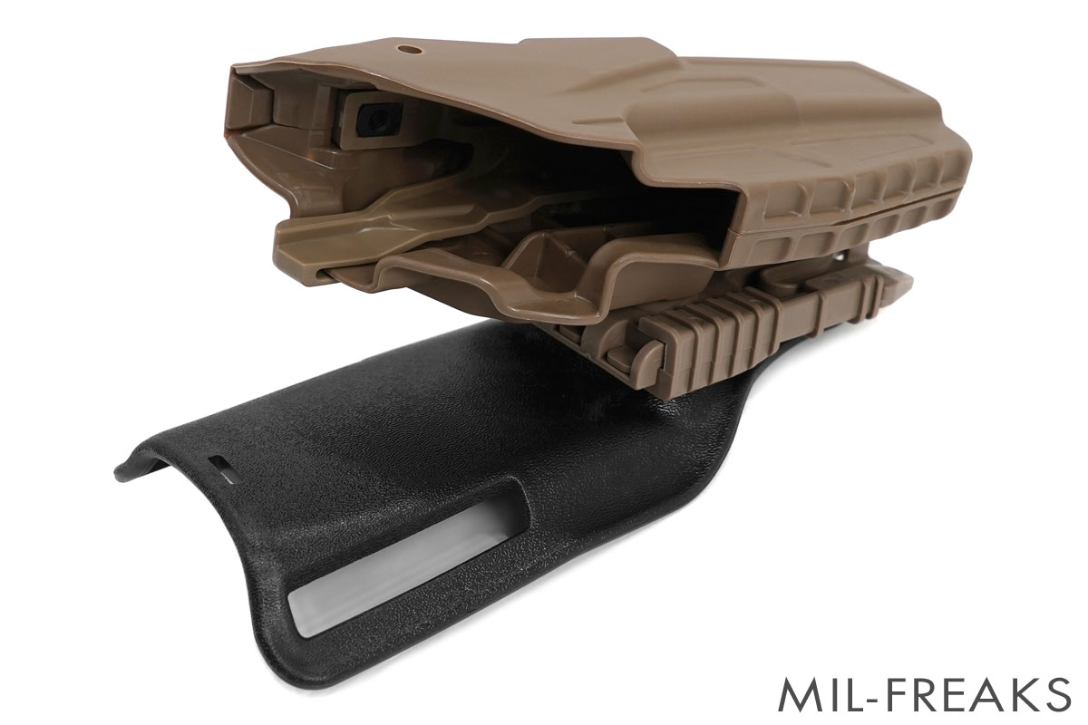 TMC Safarilandタイプ 7378 7TS ALS ホルスター Glock 17/19 コヨーテ