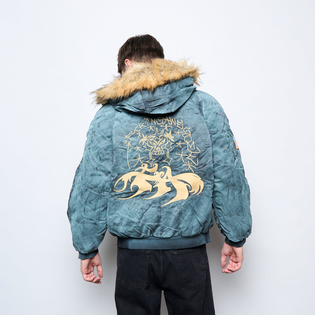 Fucking Awesome - Savie Hooded Bomber Jacket (Black) – MILK STORE