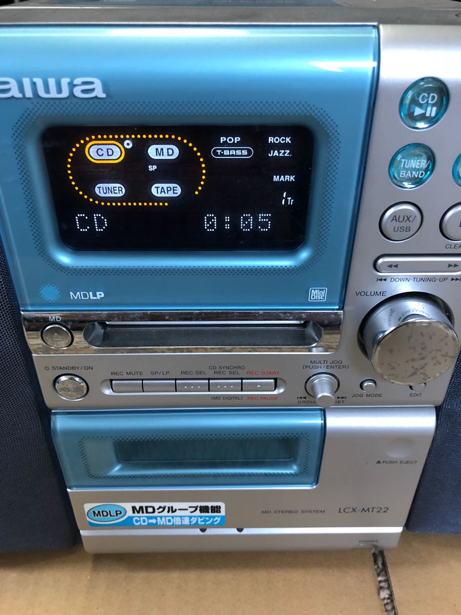 Aiwa LCX-MT22 [MiniDisc Wiki]
