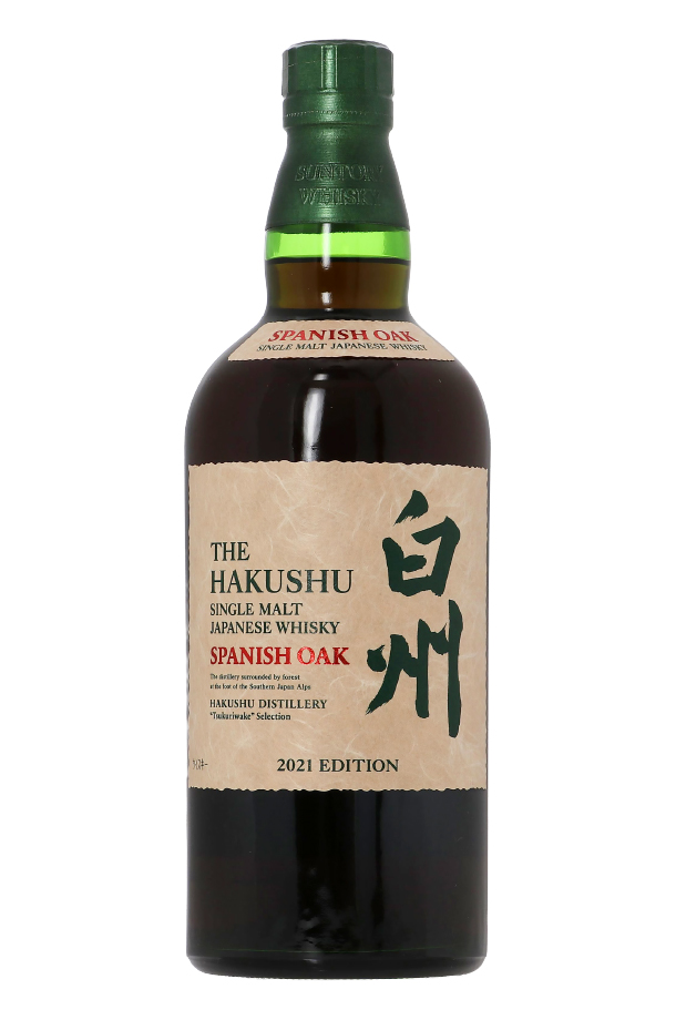 白州 スパニッシュ オーク 2021 ウイスキー 箱付 700mlの通販