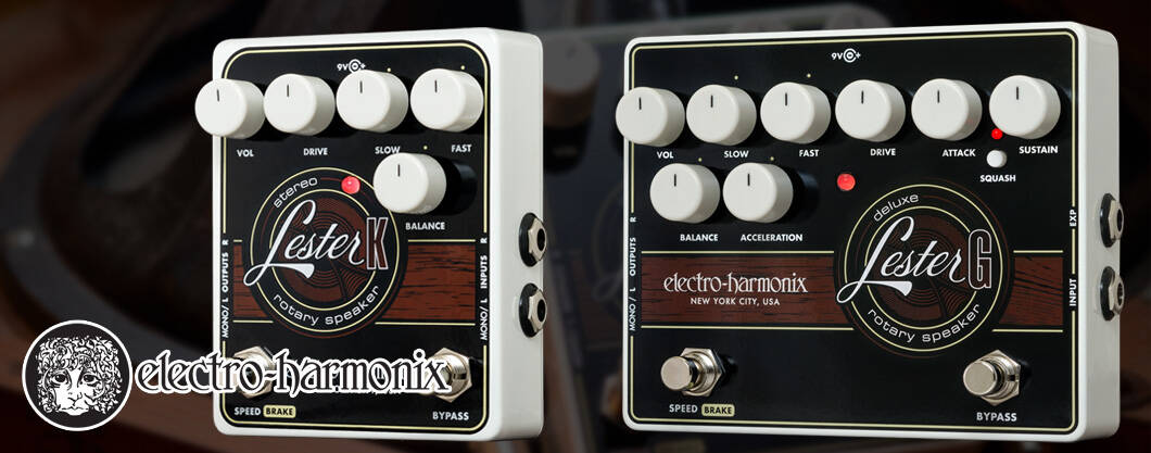 NAMM2016 Electro-Harmonixから持ち運べるロータリースピーカーエミュ