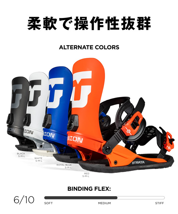 23-24 UNION(ﾕﾆｵﾝ)・STRATA [BLACK,WHITE,RED,ROYAL BLUE] ≪商品一覧≫