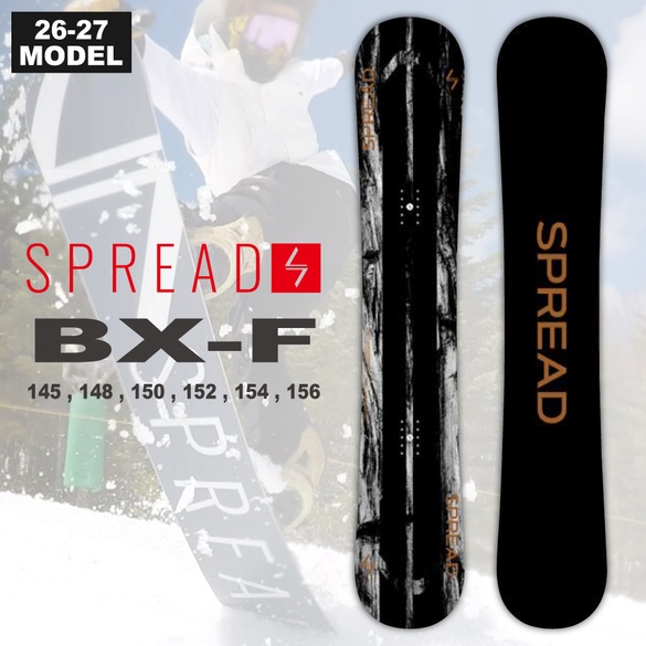 26-27 SPREAD / BX-F・(スプレッド) [可変CAMBER] ≪2026-2027≫ [MISTY]