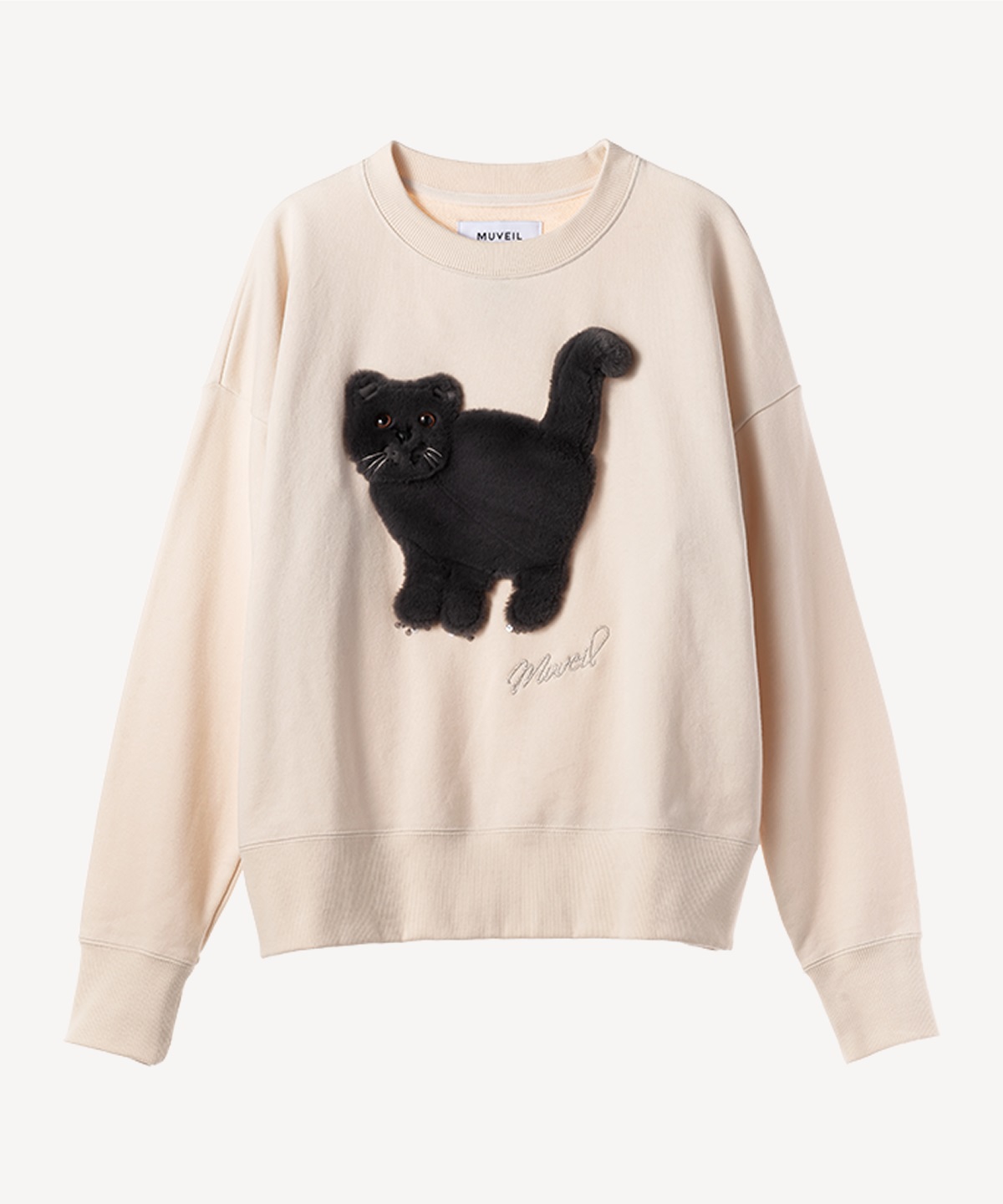ネコ裏毛プルオーバー | MUVEIL Online Shop