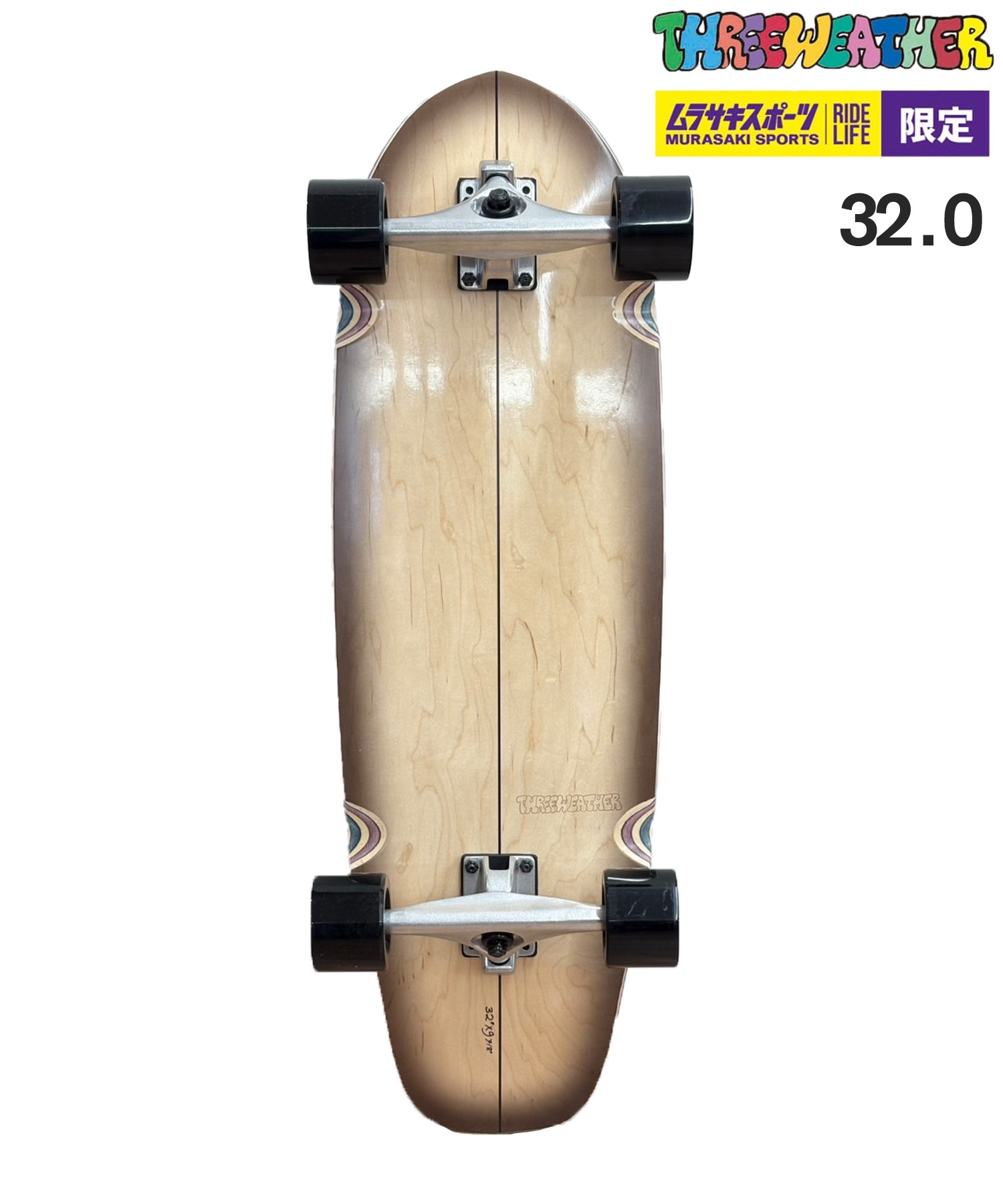 THREE WEATHER スリーウェザー スケートボード ランドスケート 32.0