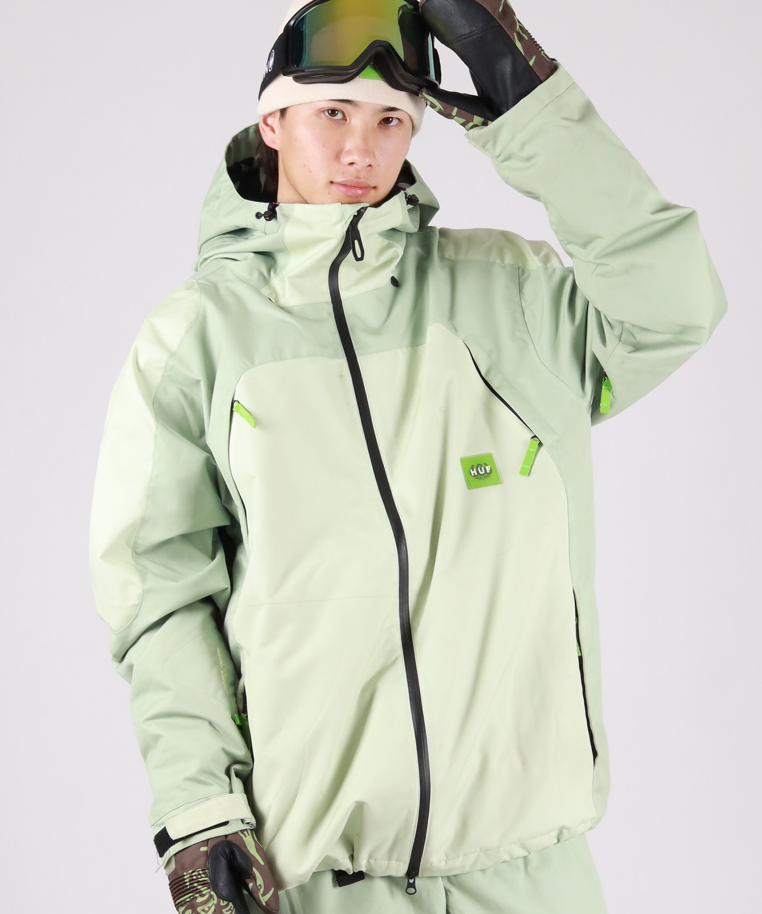 686 シックスエイトシックス HUF DOUBLE H SHELL JK スノーボード