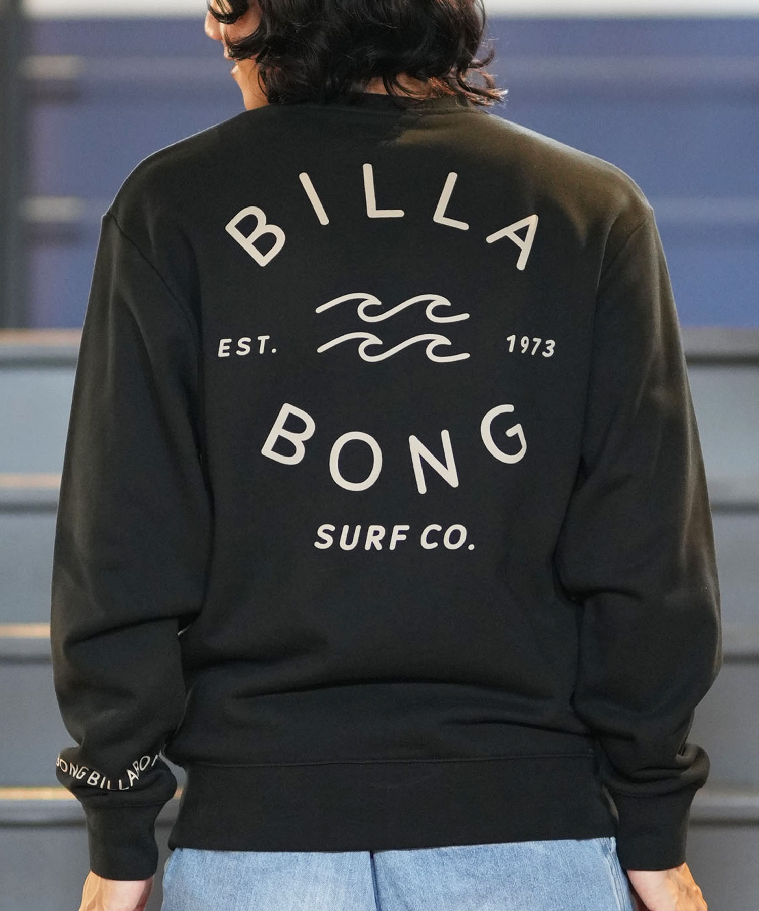 BILLABONG ビラボン トレーナー クルー メンズ スウェット バック