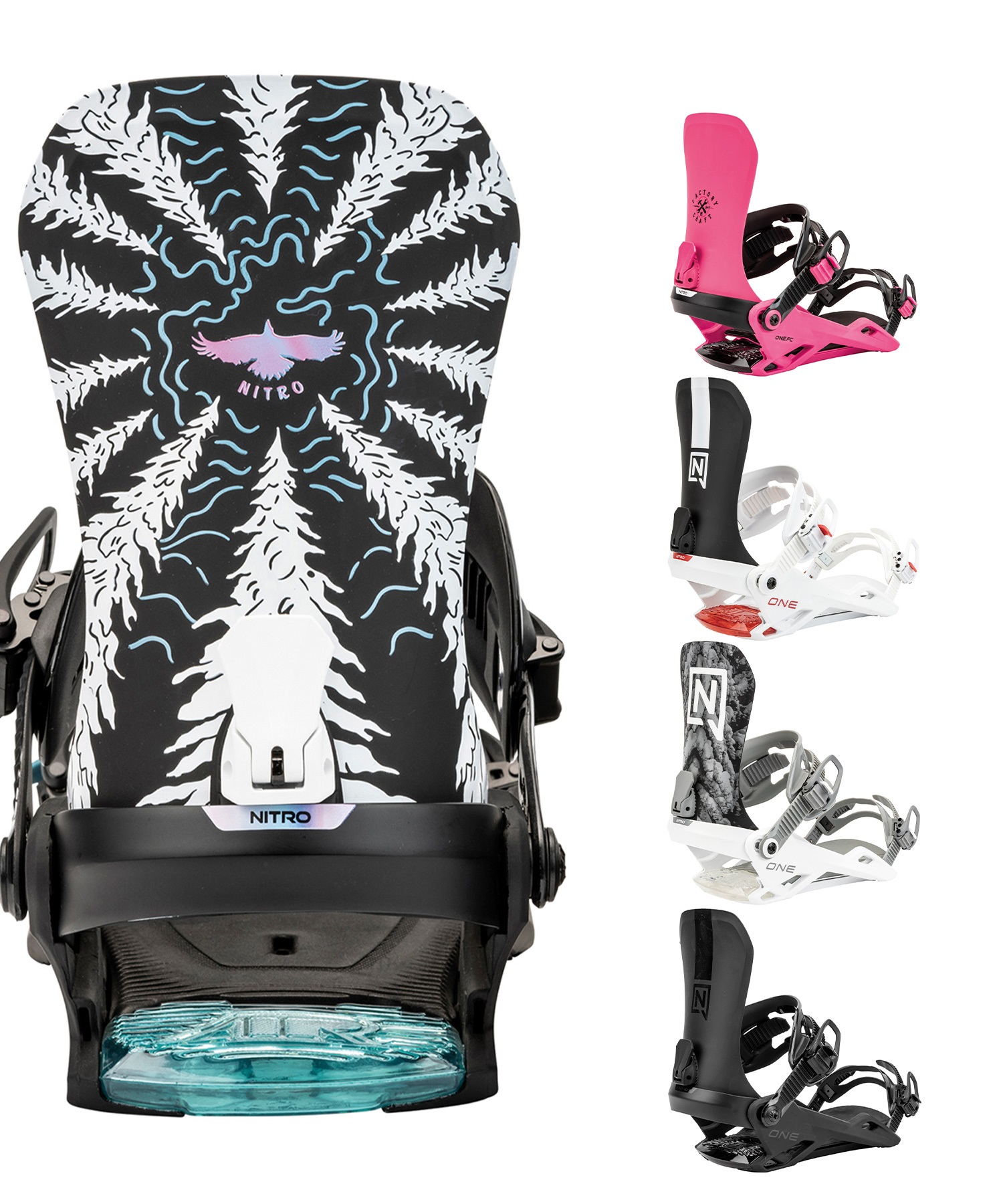 NITRO ナイトロ ONE スノーボード バインディング ビンディング メンズ