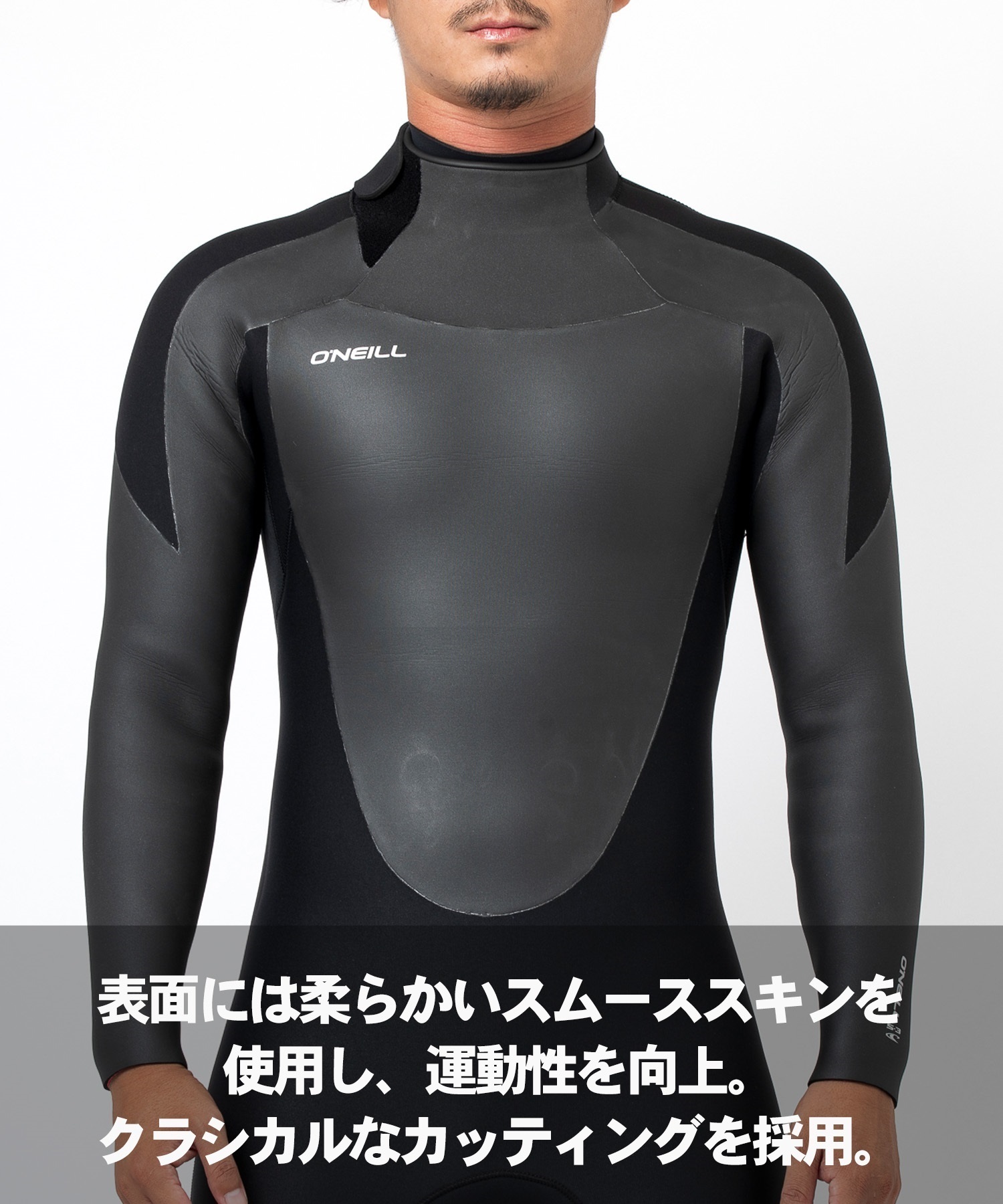 ONEILL オニール ﾌﾙ BZ MR ZEN ZIP 5X3mm MFW-106A4 バックジップ