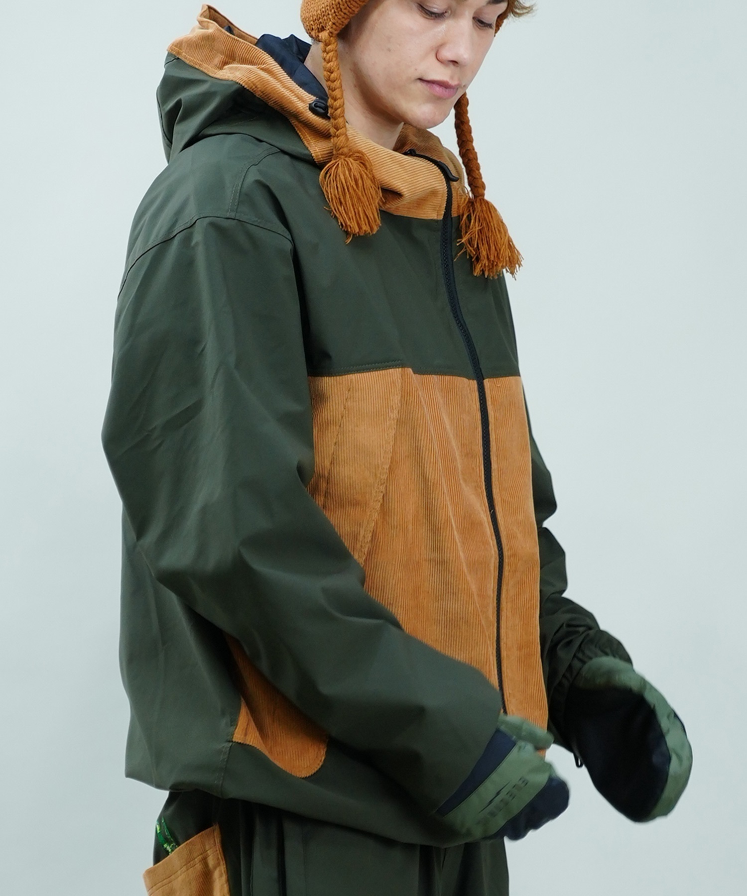 BSRABBIT ビーエスラビット MMM HF WINDBREAKER HOODED JACKET