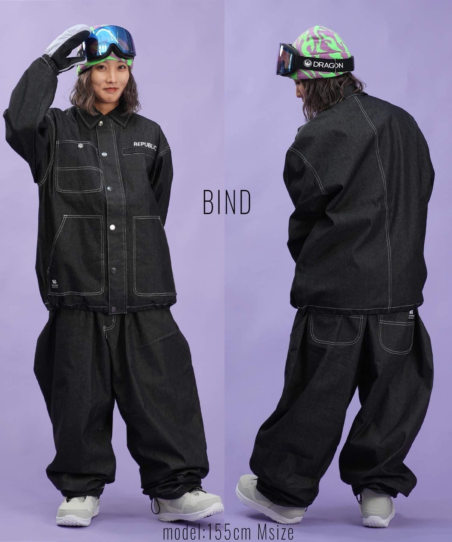 REPUBLIC リパブリック JK HUNTING COAT スノーボード ウェア