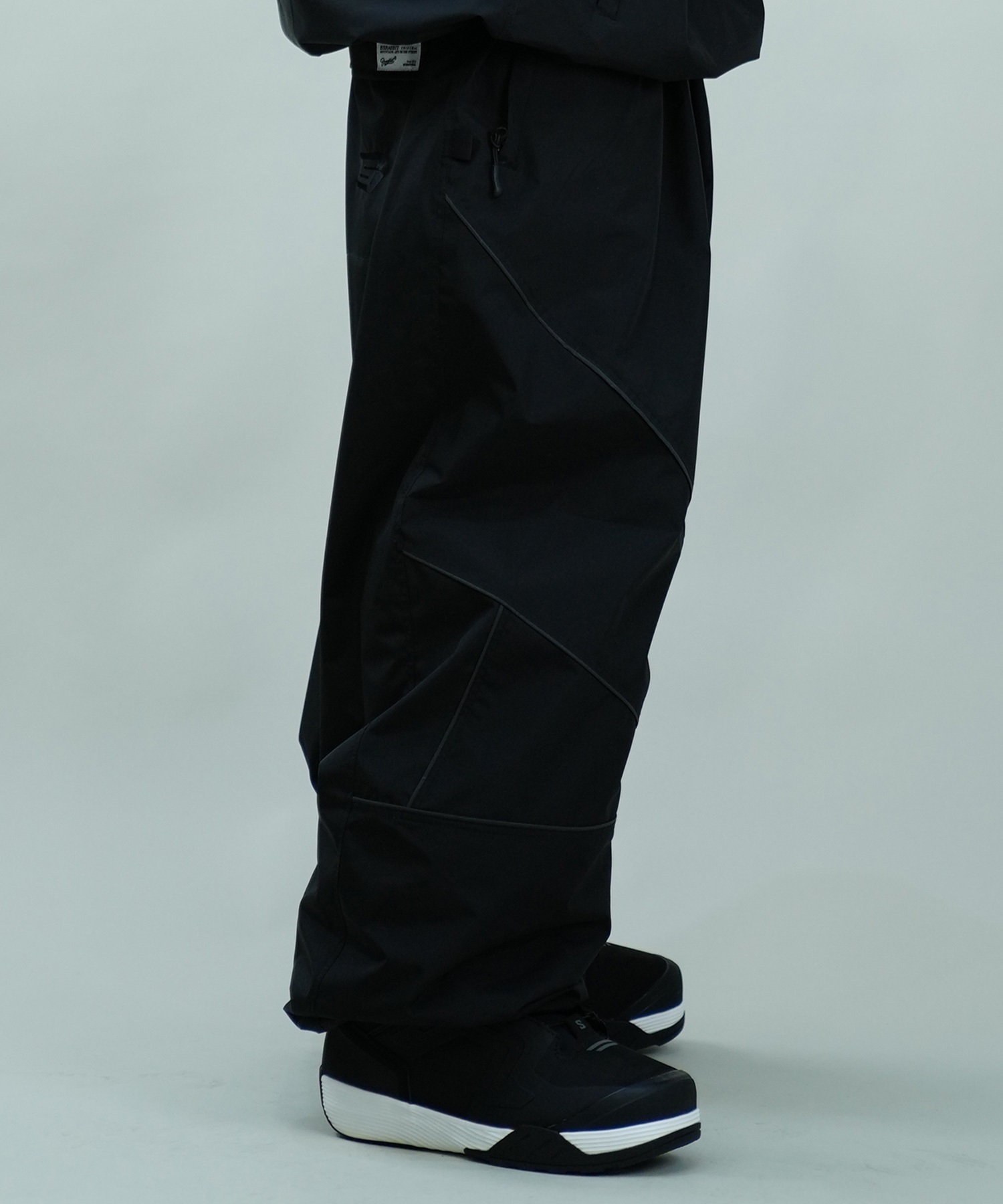 BSRABBIT ビーエスラビット SPIDERWEB SUPER WIDE JOGGER PANTS