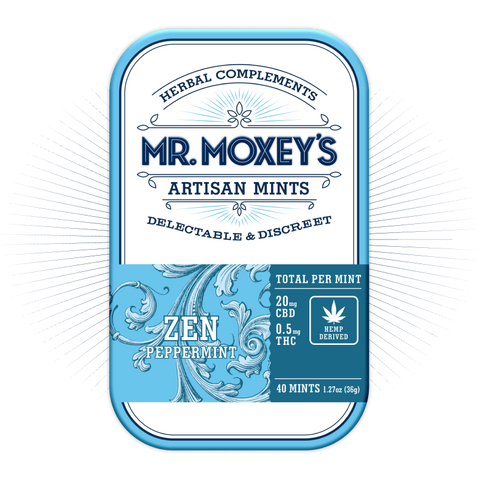 Calm Mints | Zen Peppermint Mints | Mr. Moxey's