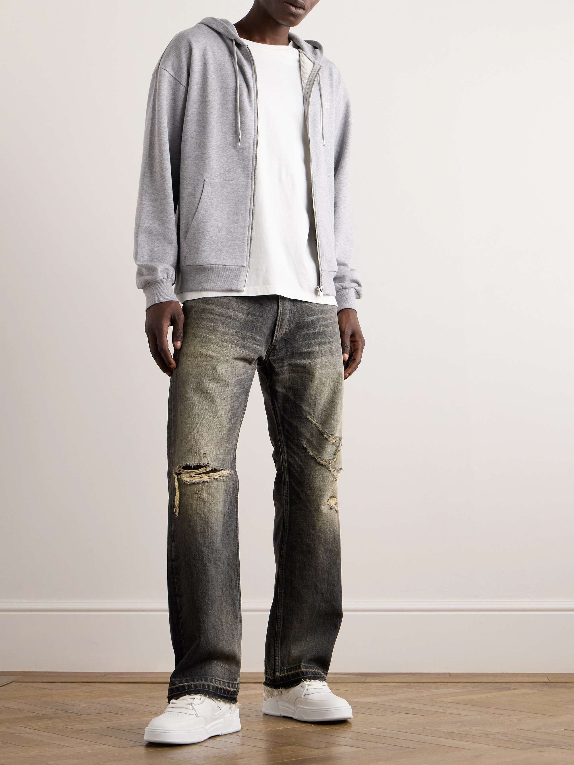 CELINE Wesley Straight-Leg Distressed Jeans for Men | MR PORTER