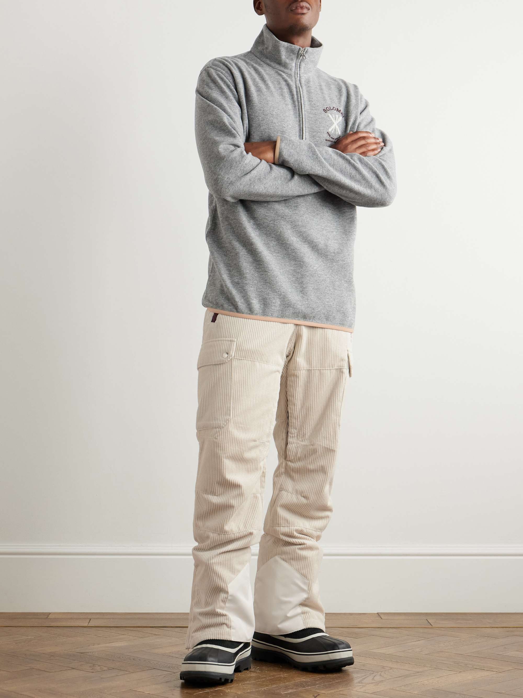 BRUNELLO CUCINELLI Straight-Leg Cotton and Cashmere-Blend Corduroy