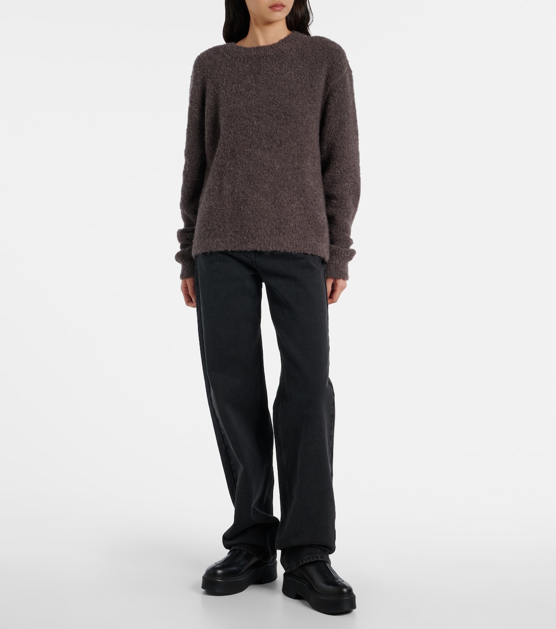 Zipped 1 leather ankle boots in black - The Row | Mytheresa