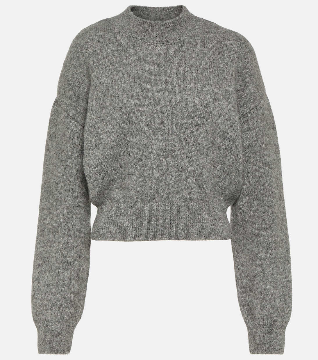 La Maille Jacquemus alpaca-blend sweater in grey - Jacquemus