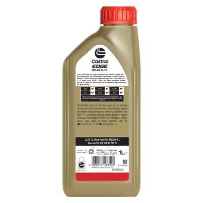 Castrol EDGE 0W-20 LL IV 1L: ACEA C5 Engine Oil