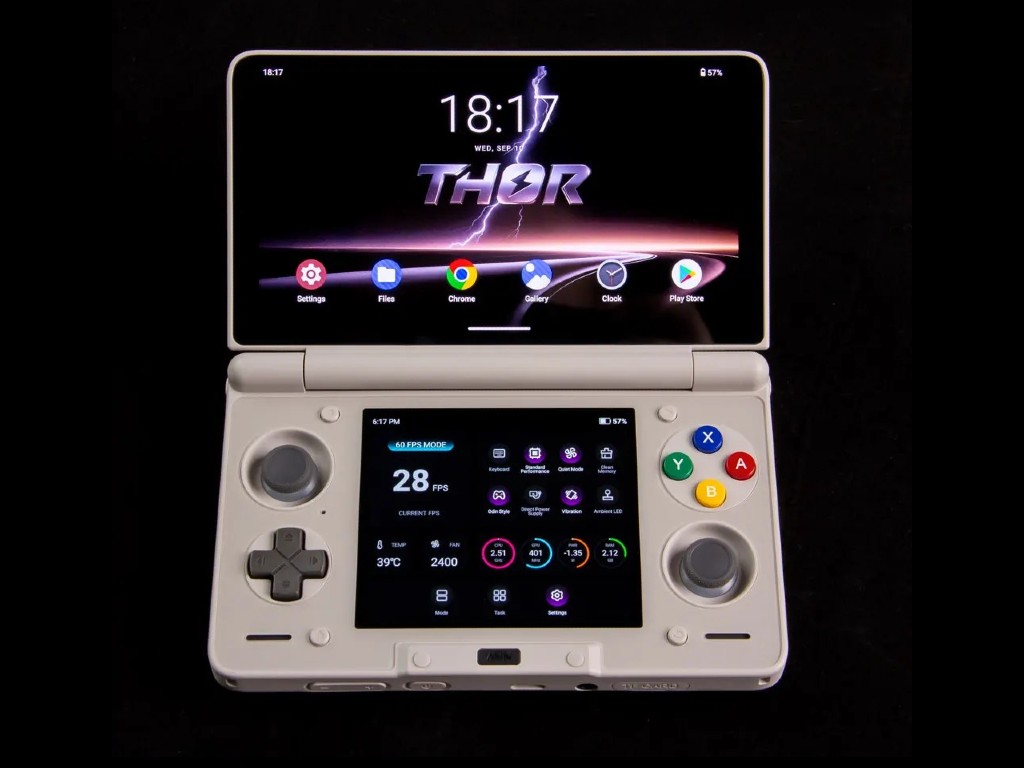 AYN Thor dual-screen handheld begins shipping, but only the