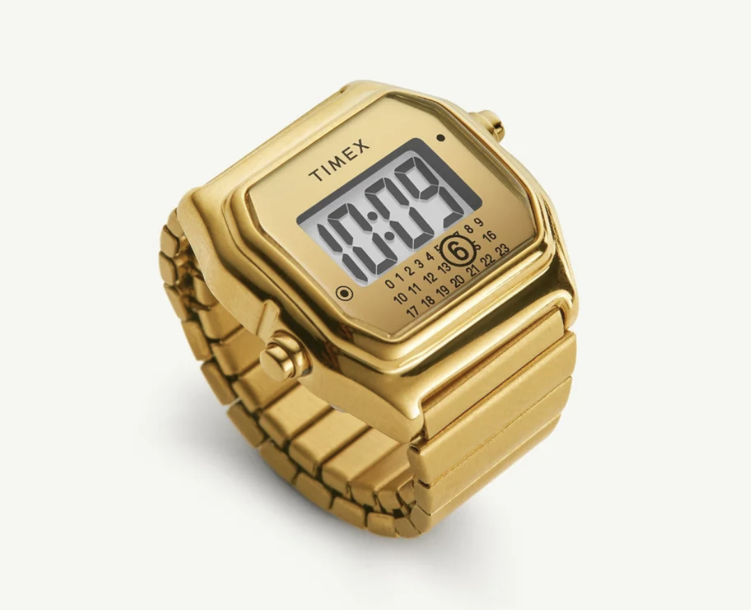 Timex x MM6 gold ring watch launches as a stylish new alternative