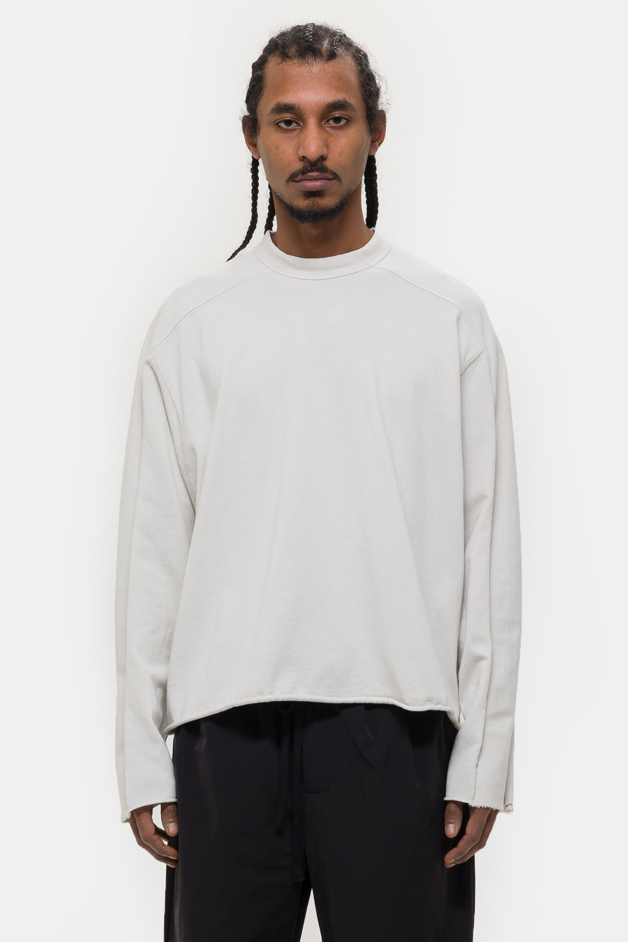 Heavy LS Tee in White