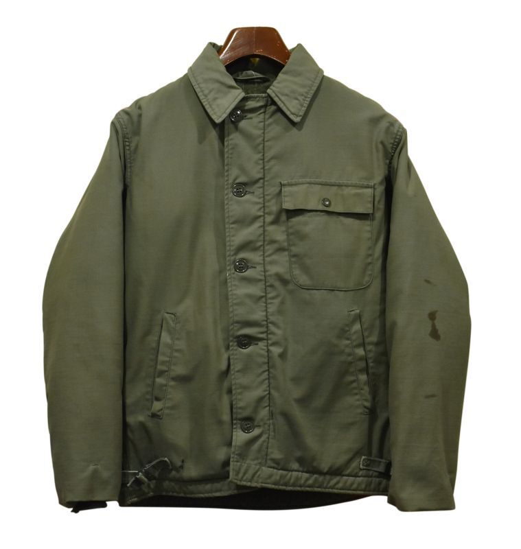 ビンテージ】【米軍実物】U.S.NAVY【A-2】【デッキジャケット