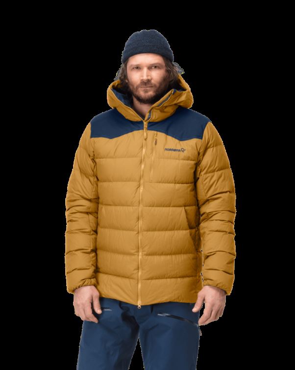 ノローナ メンズ タモック ダウン750 ジャケット キャメルフラージュ