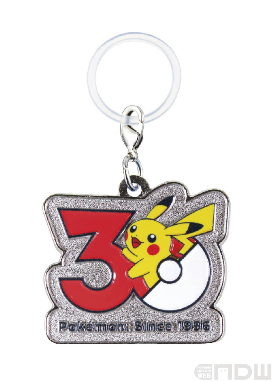 タカラトミーアーツより、ポケモンの30周年を記念したメタルチャームが