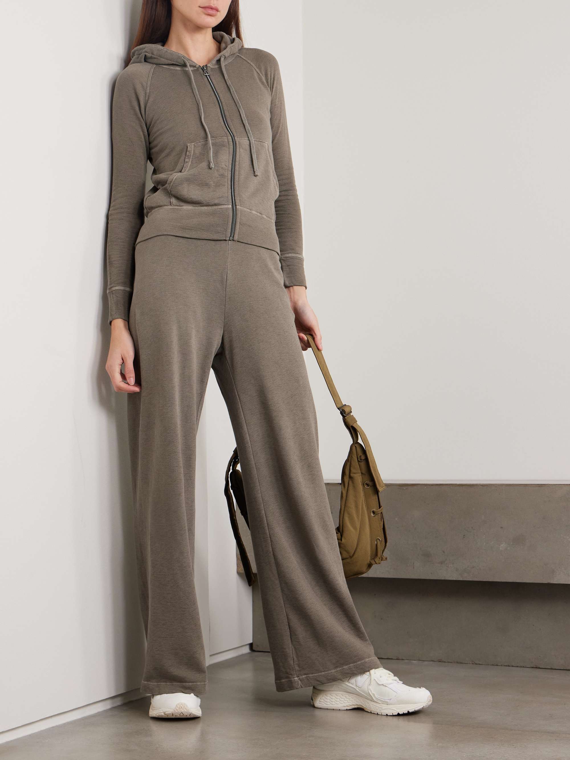 JAMES PERSE Vintage French cotton-terry hoodie | NET-A-PORTER