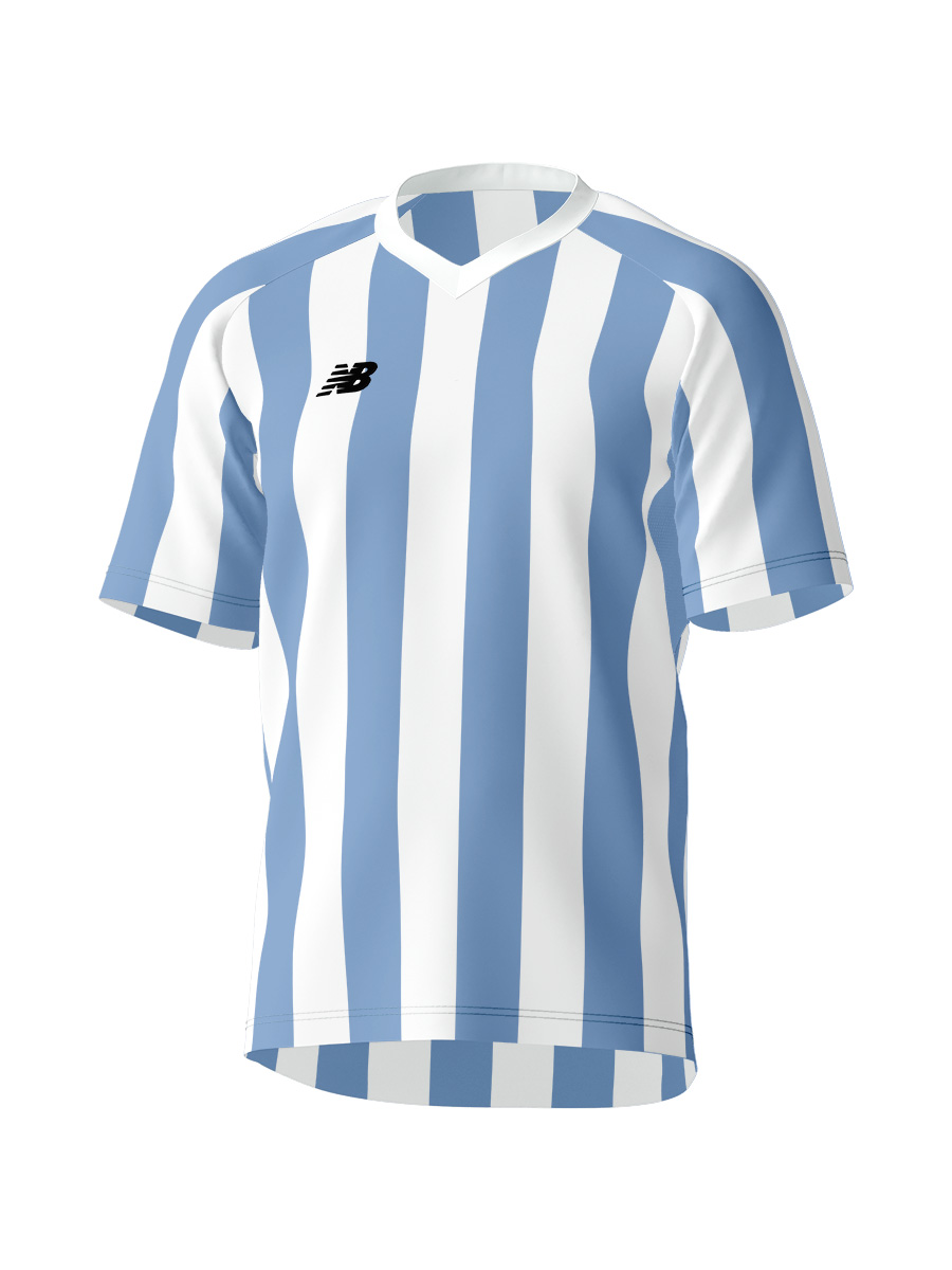 昇華】半袖ラグランスリーブゲームシャツ/ストライプ｜JMFC0109