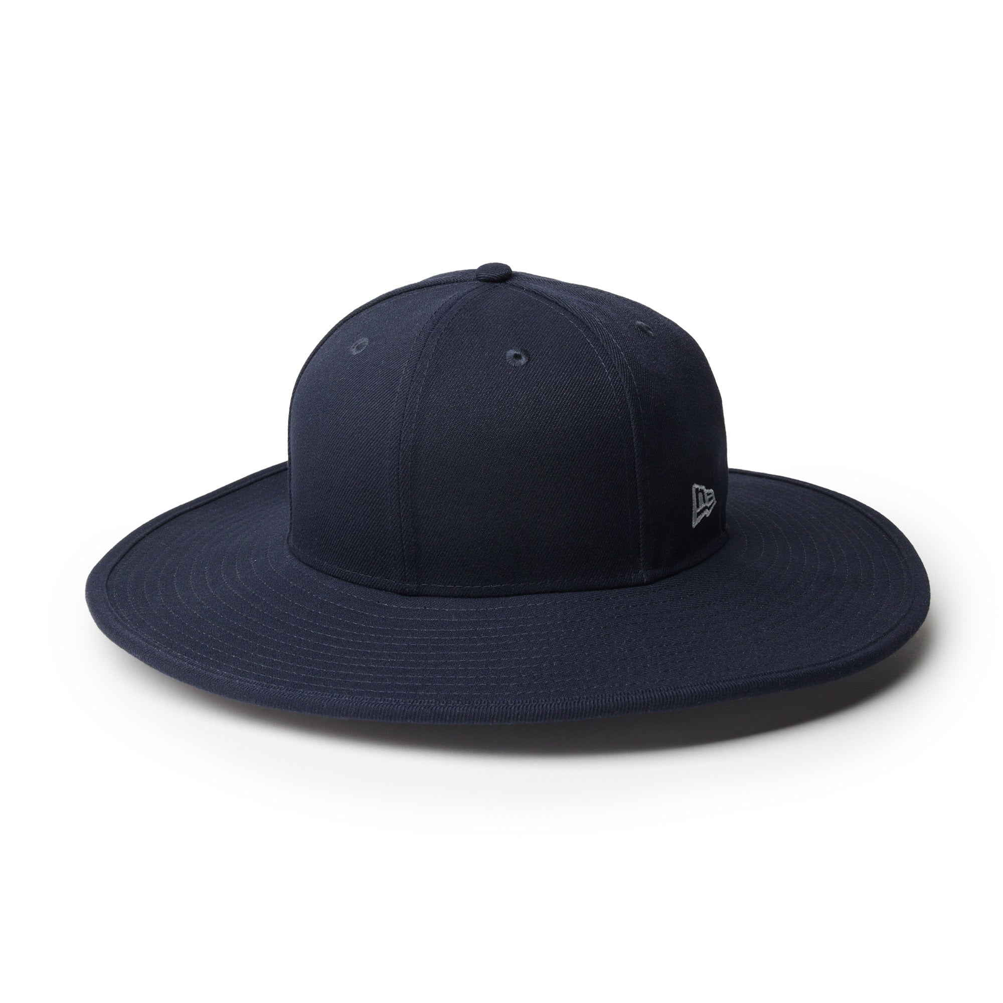 フィッテド ロングブリムハット Fitted Long Brim Hat ネイビー グレー