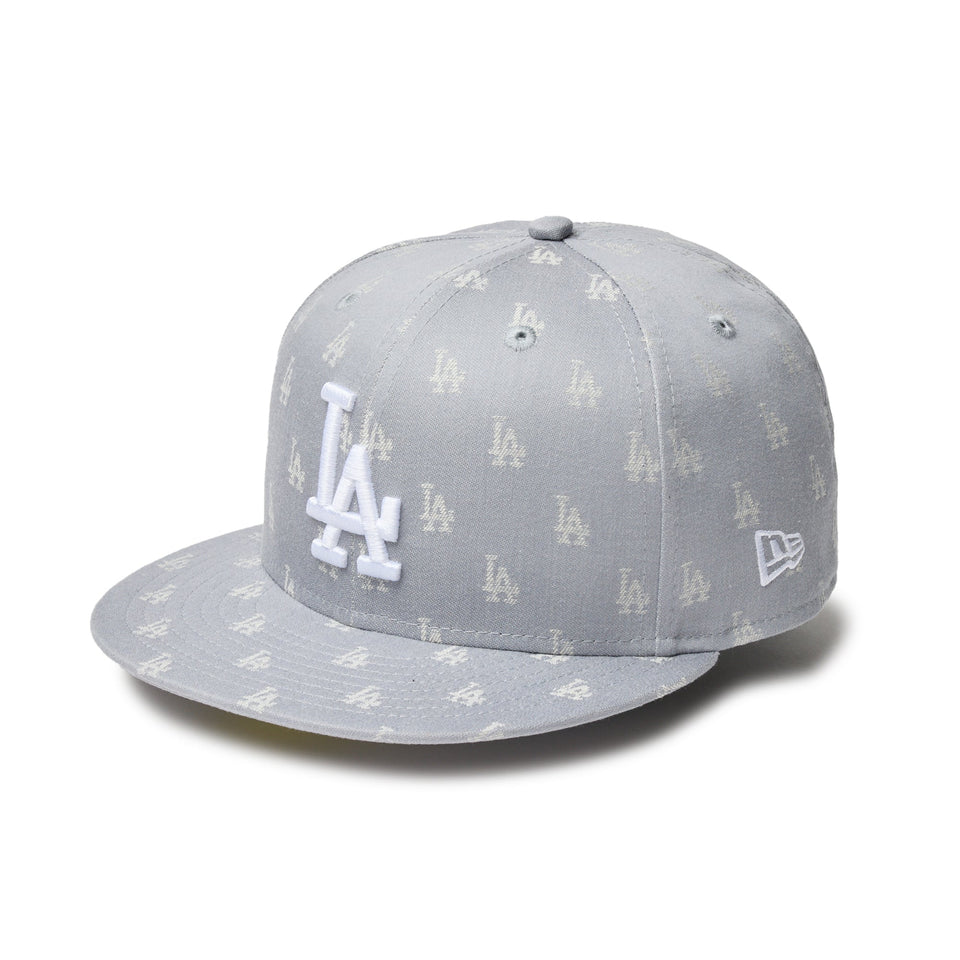 59FIFTY MLB Jacquard ロサンゼルス・ドジャース グレー/ホワイト