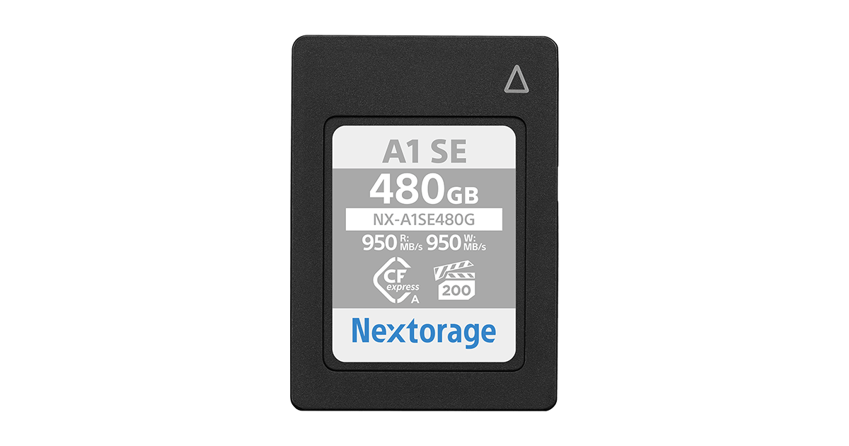 CFexpress™ Type A メモリーカード「NX-A1SE480G」発売のお知らせ