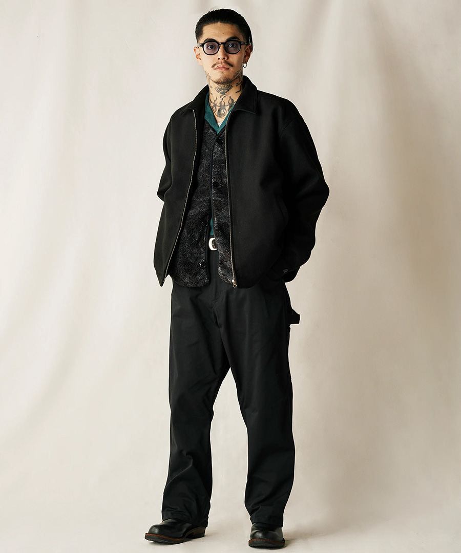 CALEE(キャリー) ジャケット PE MELTON SWINGTOP ＜BLATANT LOCALISM