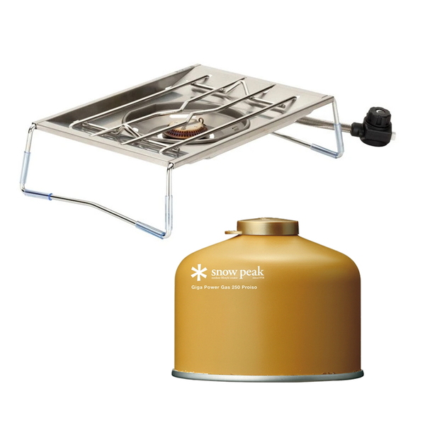 スノーピーク プレートバーナー 二口 廃盤品 [gs-400]snow peak