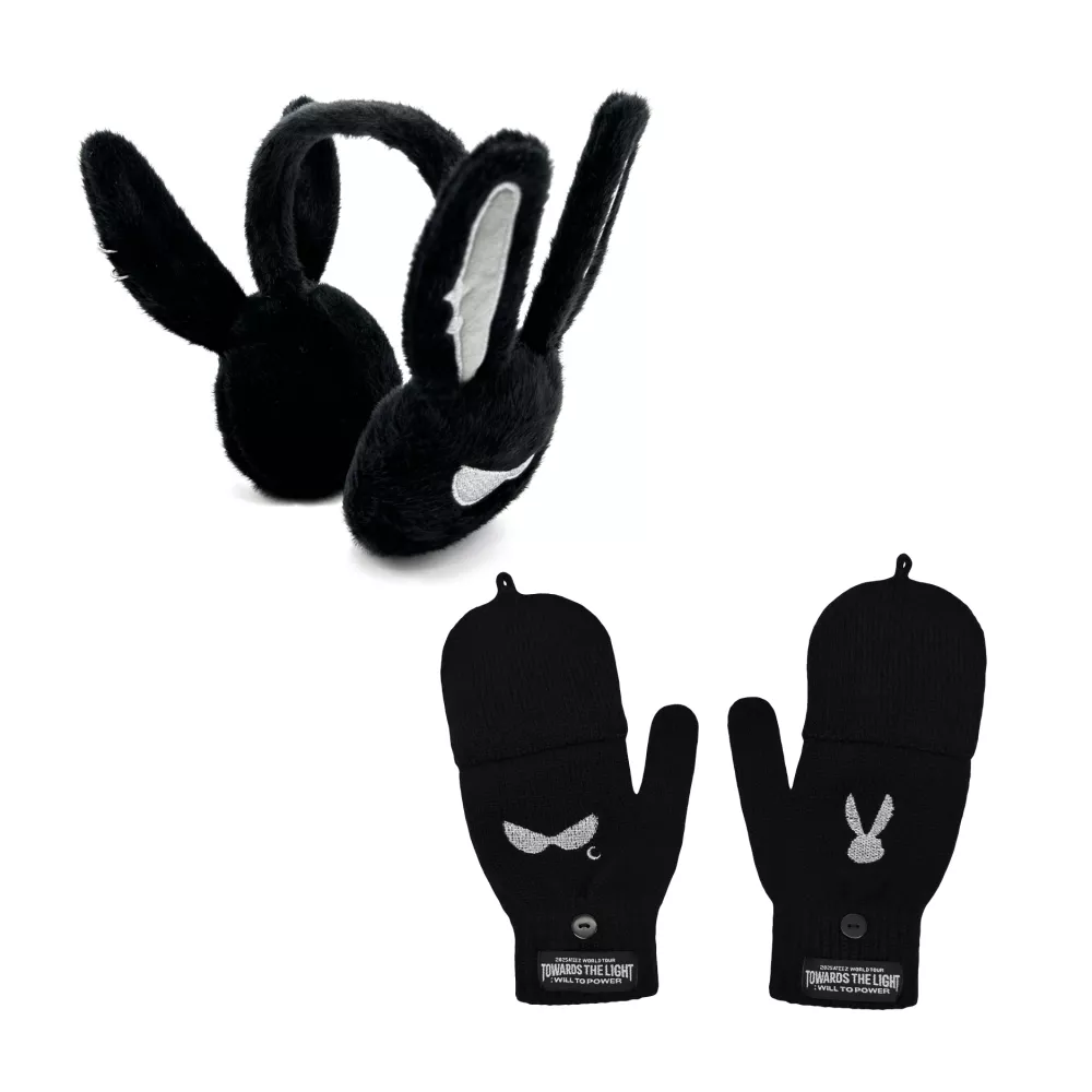 ATEEZ - Mito Ear Muffs & Gloves Set (TOWARDS THE LIGHT : WILL TO