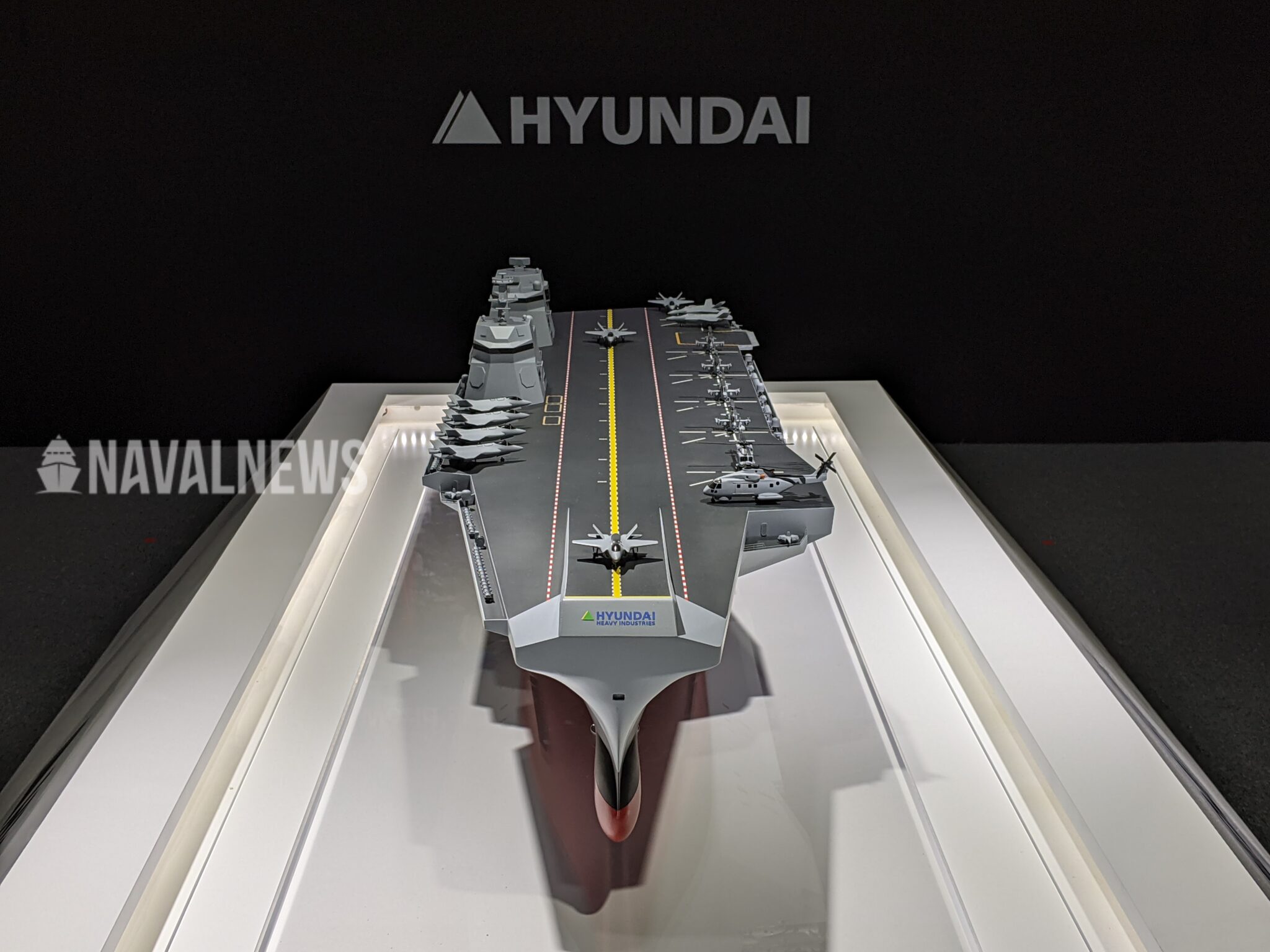 HHI and LIG Nex1 team up for CVX Aircraft Carrier - Naval News