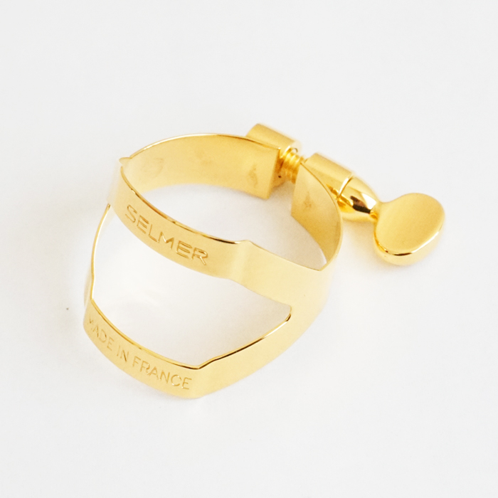 セルマー ソプラノサックスリガチャー ゴールド GP｜ 管楽器専門店