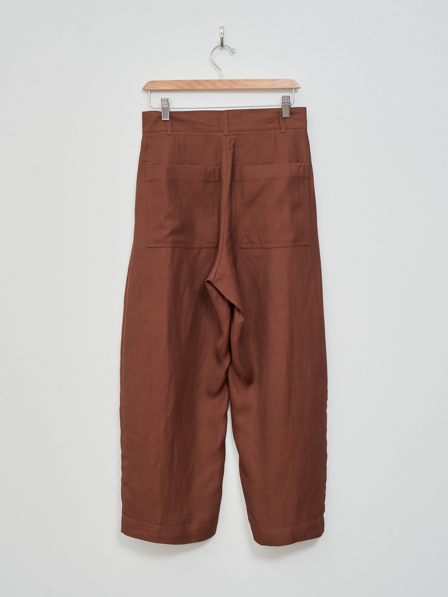 Namu Shop - Studio Nicholson Chalco Pant - Carob Brown