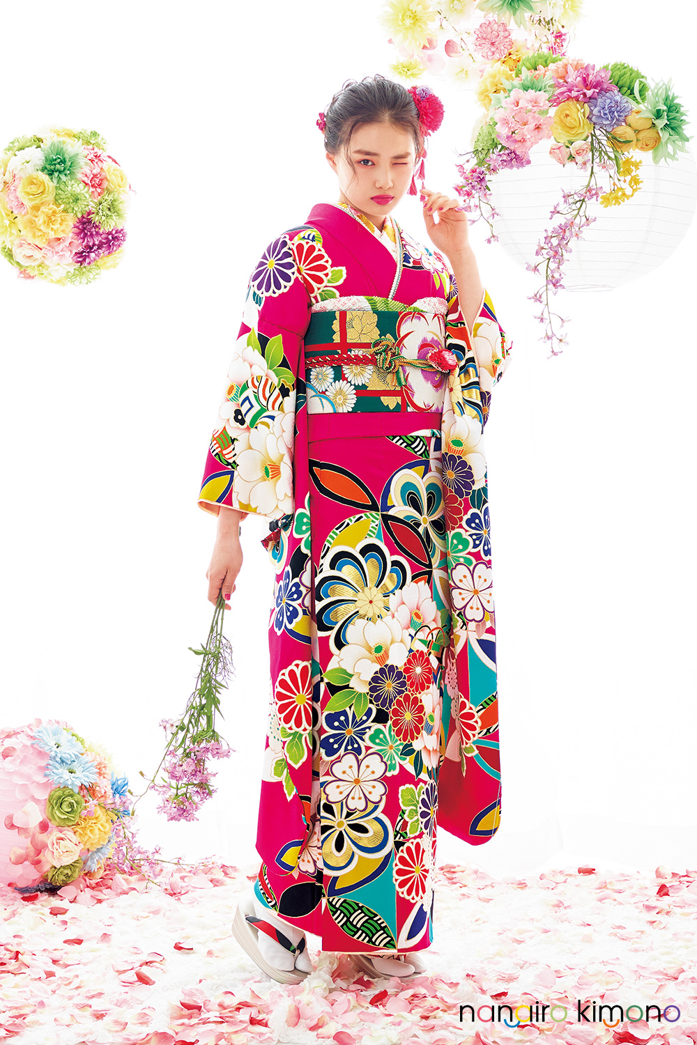 振袖フルセット｜JAPANSTYLE×景井ひな hina2【ナナイロキモノ公式