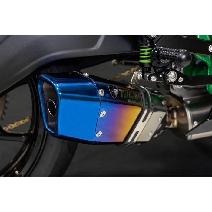 TRICK☆STAR 政府認証ダウンフルエキゾーストマフラー IKAZUCHI Ninja