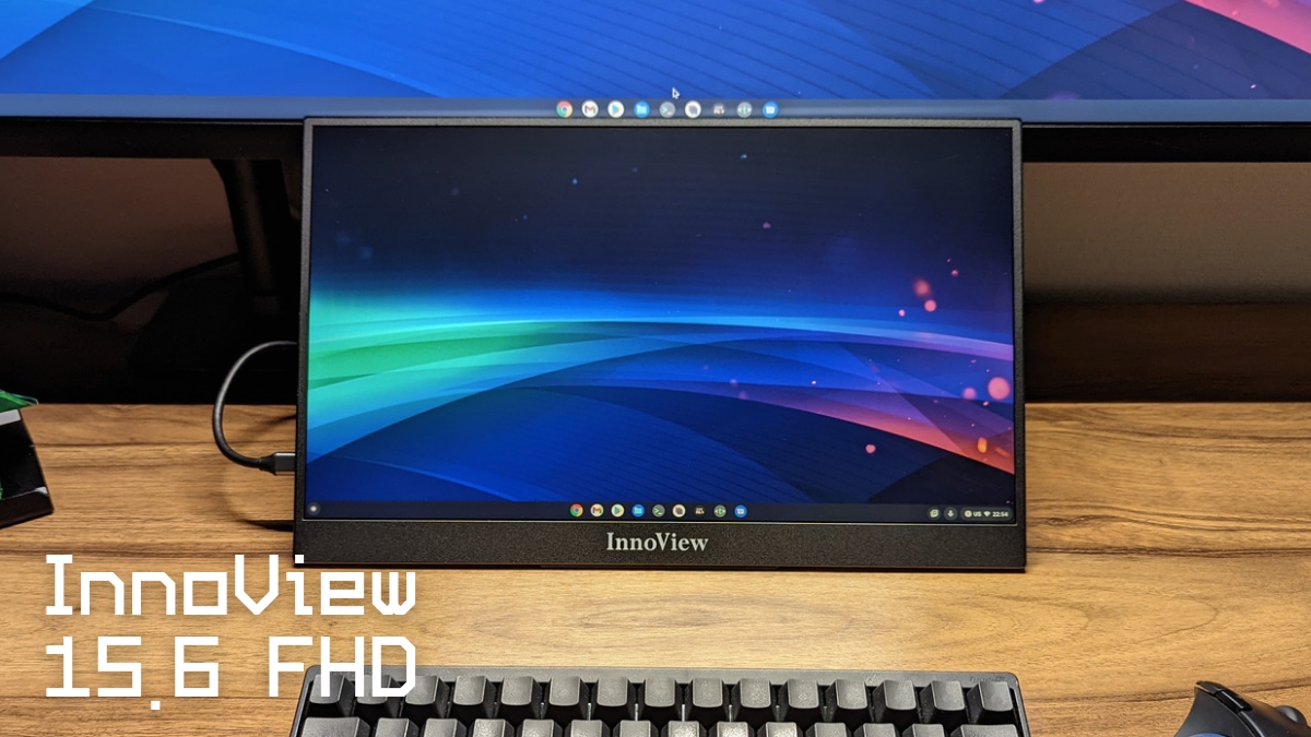 InnoView 15.6インチ FHDレビュー | Web会議の画面共有専用に使うと