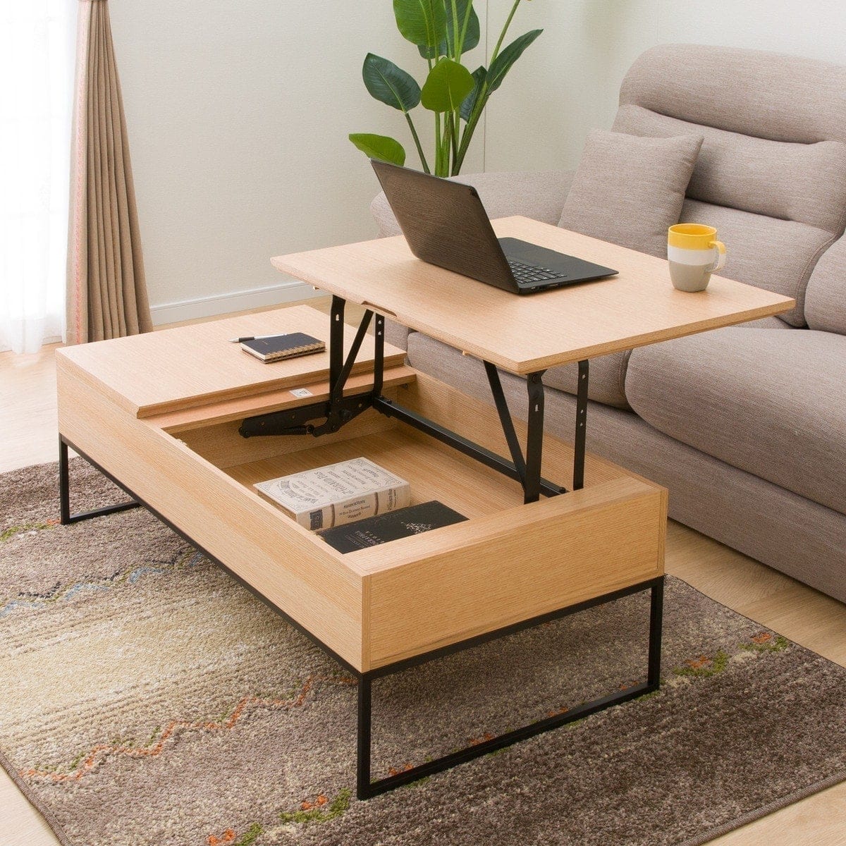 ニトリ センターテーブル(Nヒバリ 120 LBR） - 通販 | 家具と