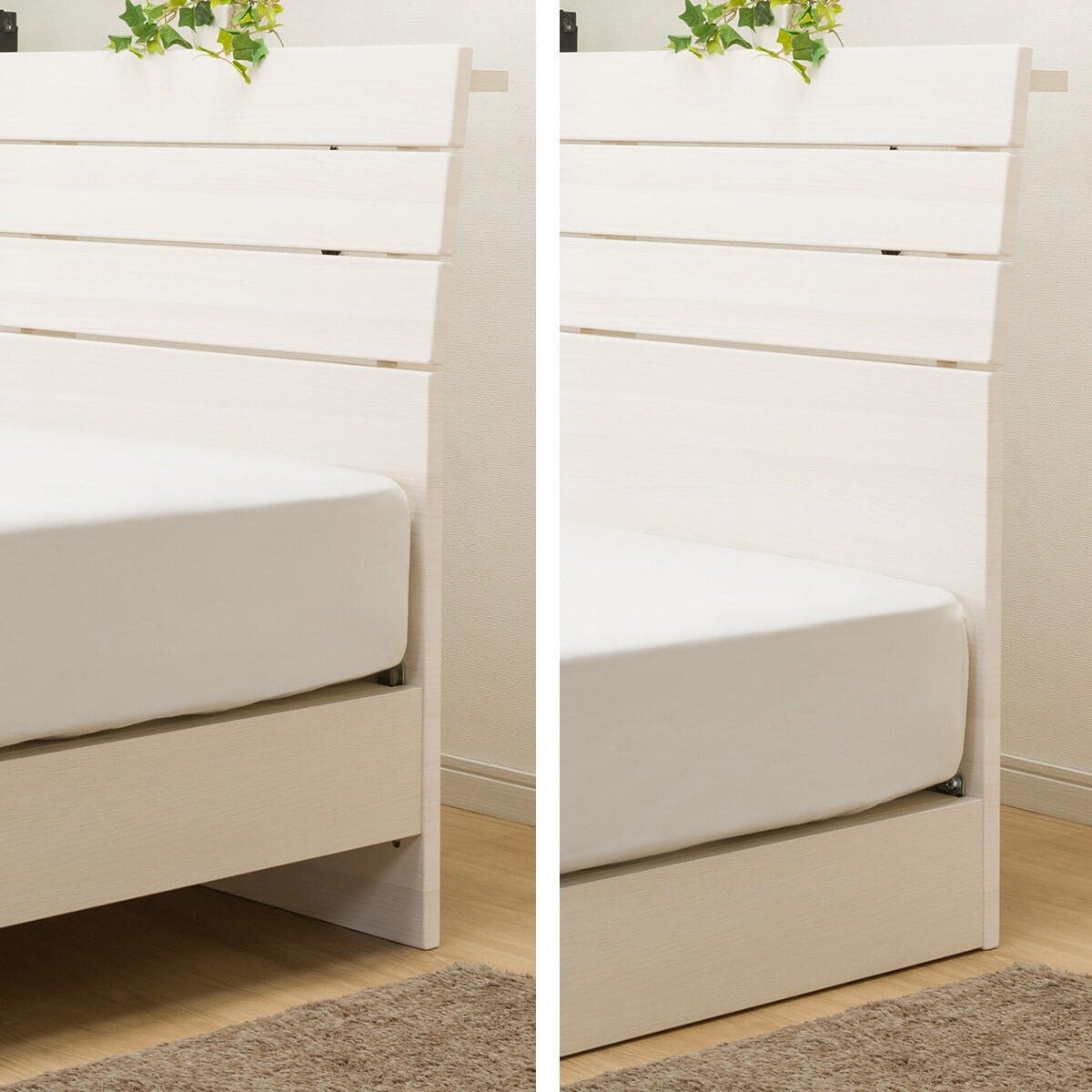 シングルベッドフレーム(EB-001 WW LEG/LOW) | ニトリネット【公式